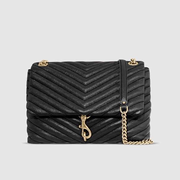 Rebecca Minkoff Handbags - Rebecca Minkoff Edie Quilted Leather Flap Shoulder Bag